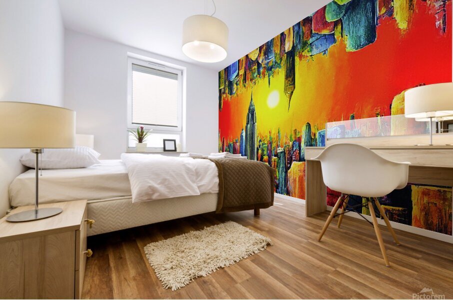 Urban Inversion Mural print