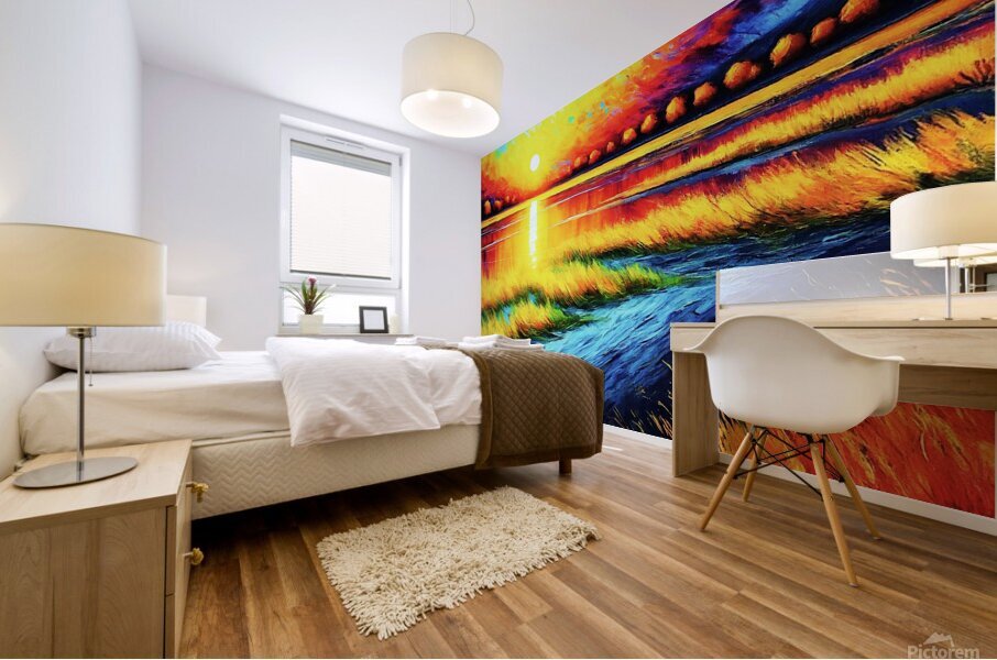 Golden Hour Mural print