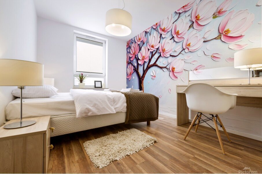Magnolia Mirage Mural print