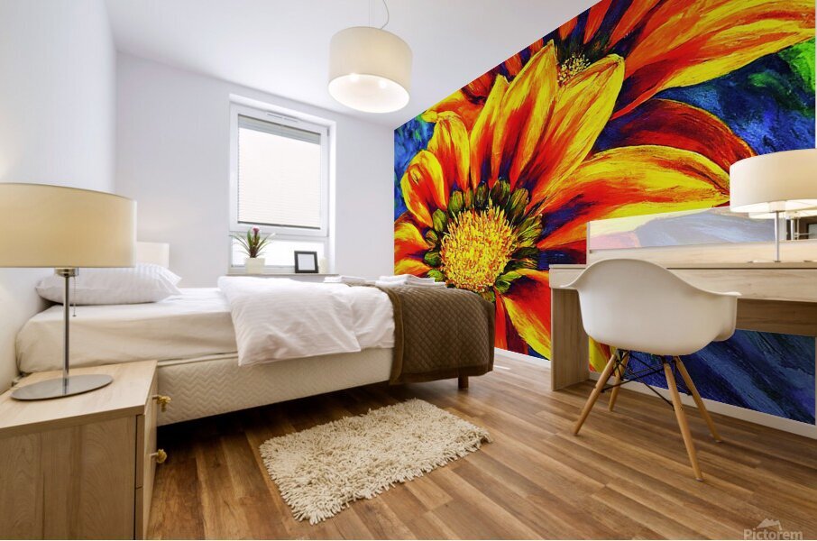 Radiant Duo Mural print