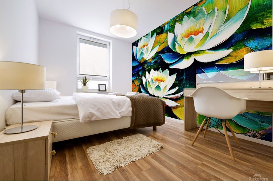 Serene Serenity Mural print