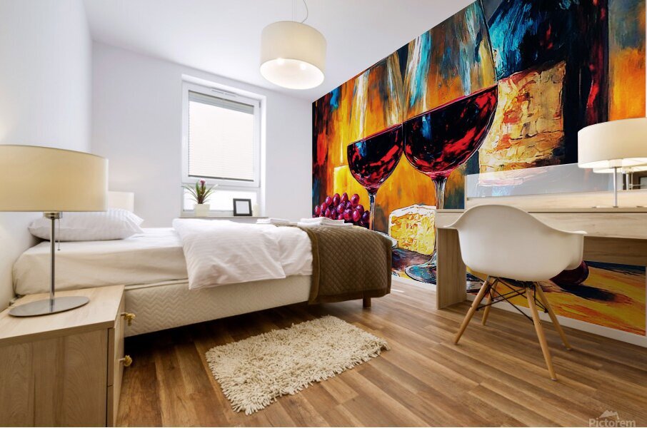 Vinous Symphony Mural print