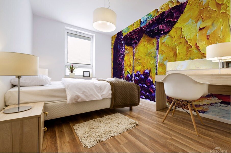 Wine Lovers Delight Mural print