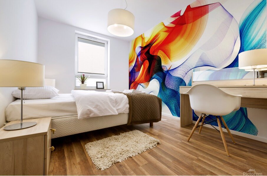 Ethereal Dance Mural print