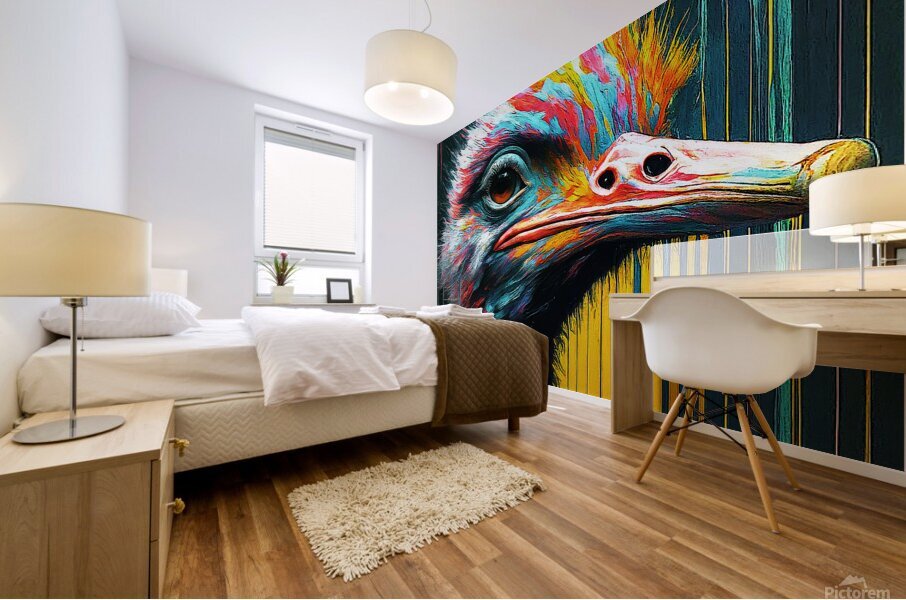 Avian Enigma Mural print