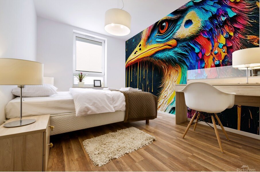 Vibrant Vision Mural print