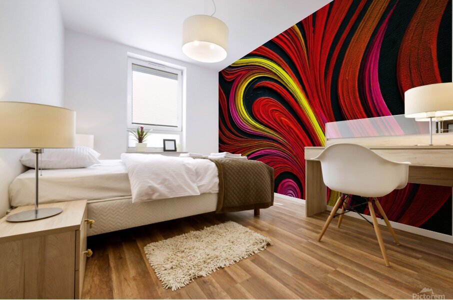 Fire Dance Mural print