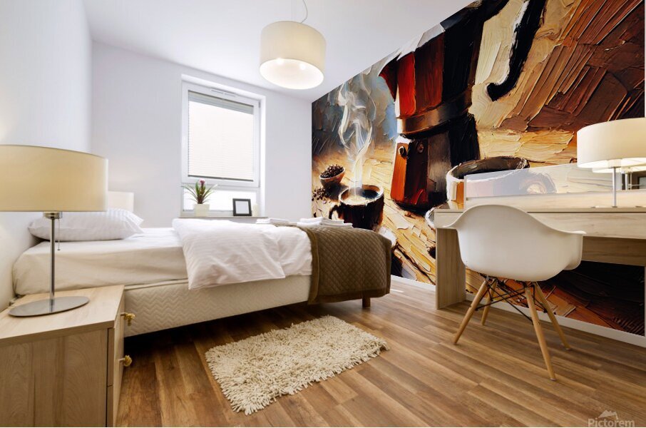 Morning Warmth Mural print