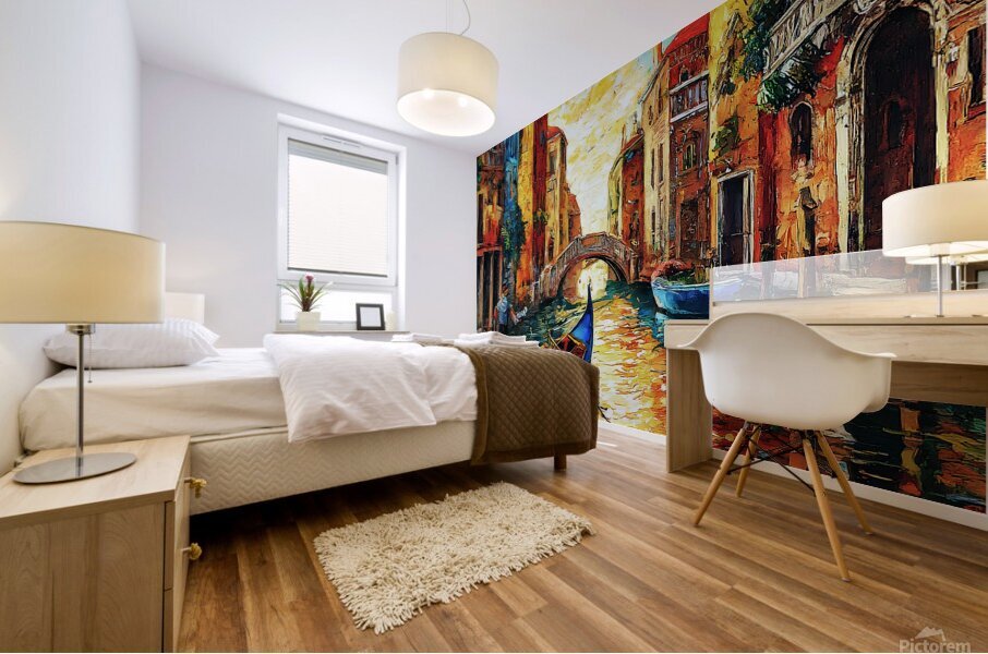 Venetian Sunset Mural print
