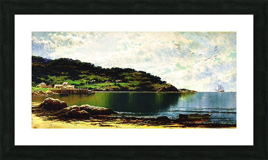Coastal Serenity Picture Frame print