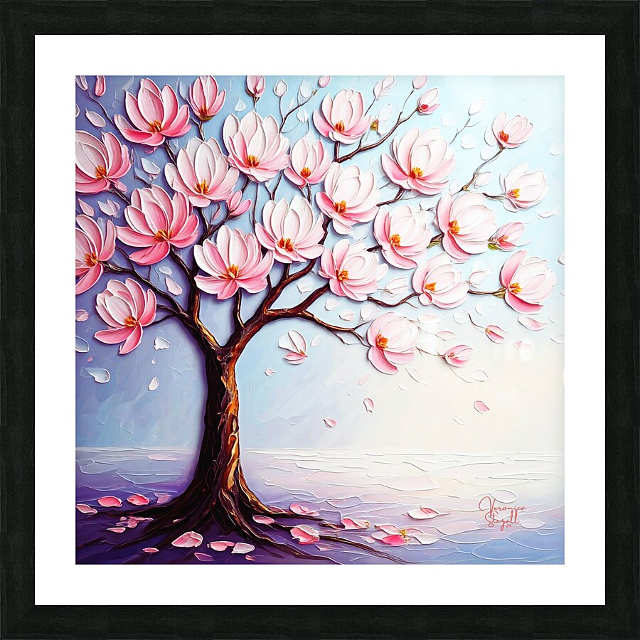 Magnolia Mirage Picture Frame print