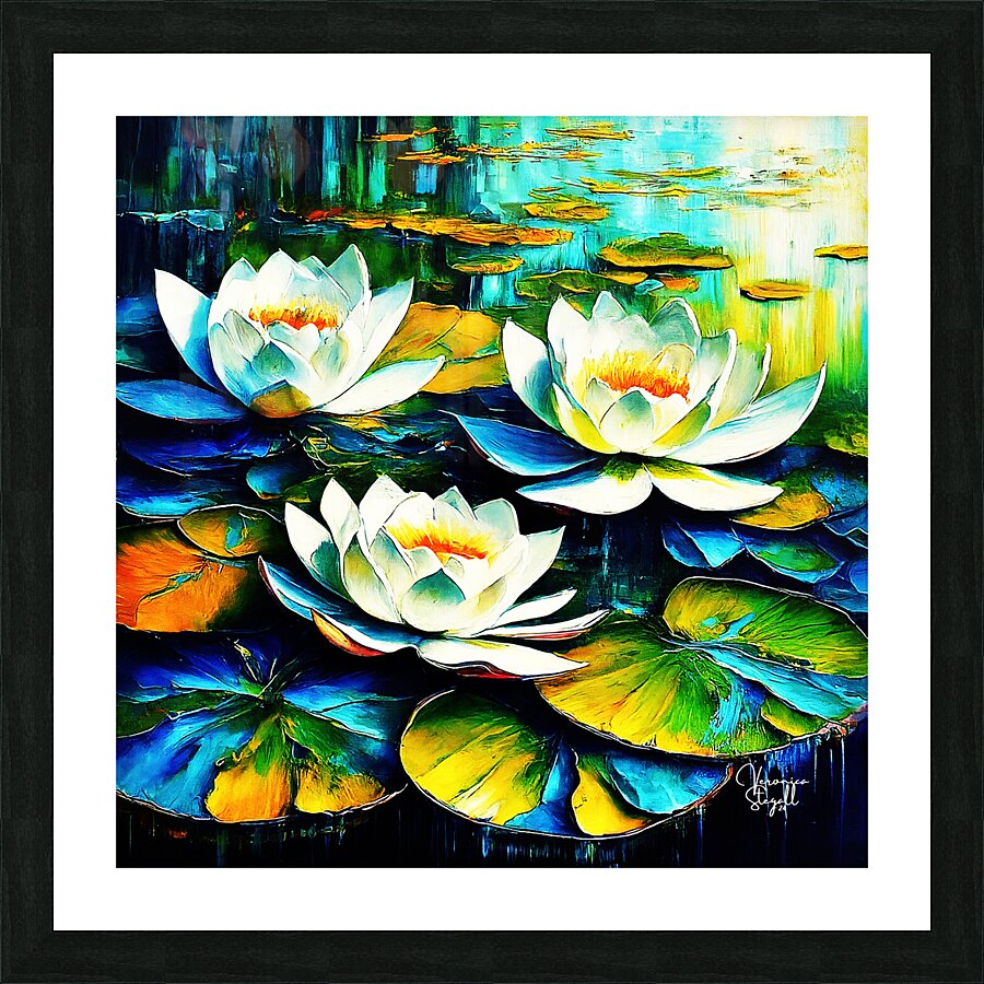Serene Serenity Picture Frame print