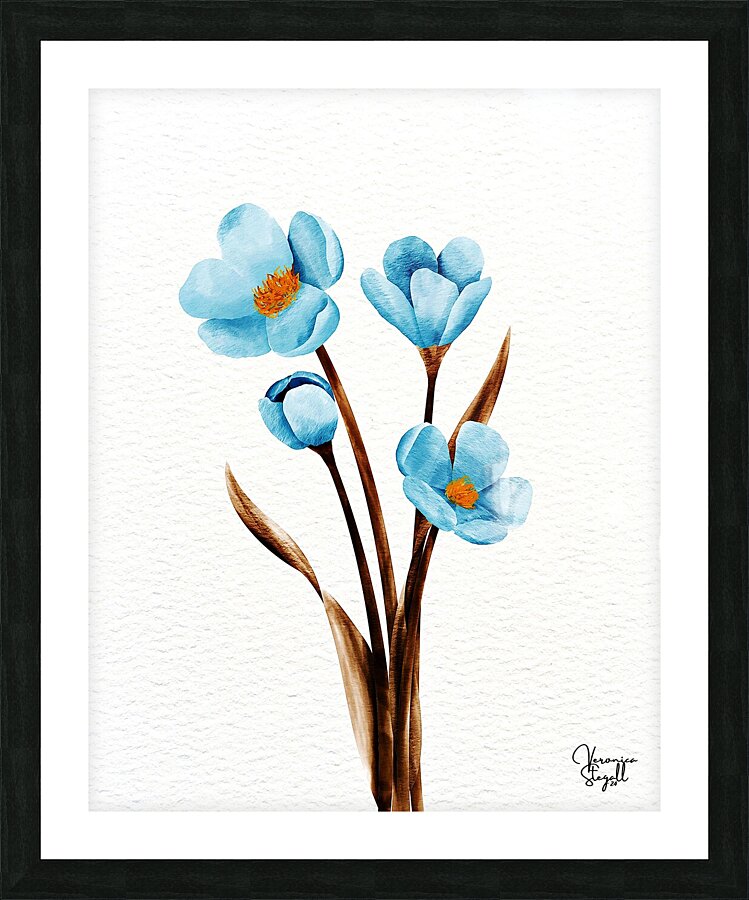 Tranquil Blossoms Picture Frame print