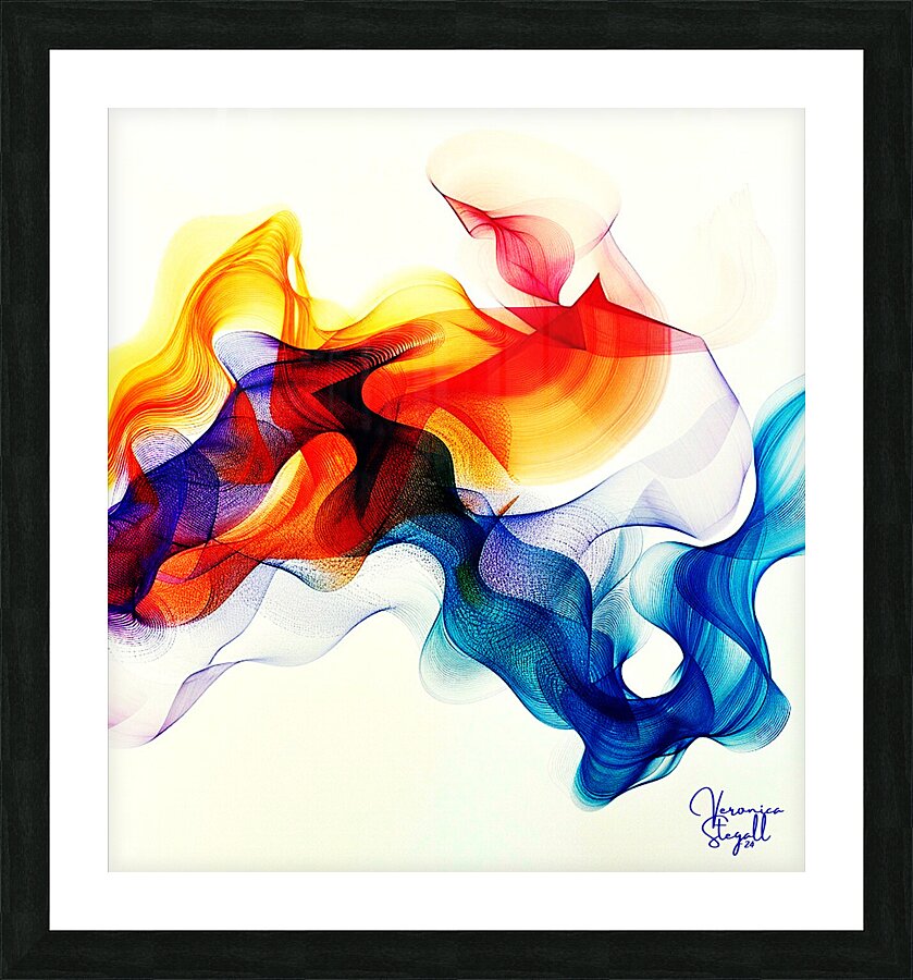 Ethereal Dance Picture Frame print