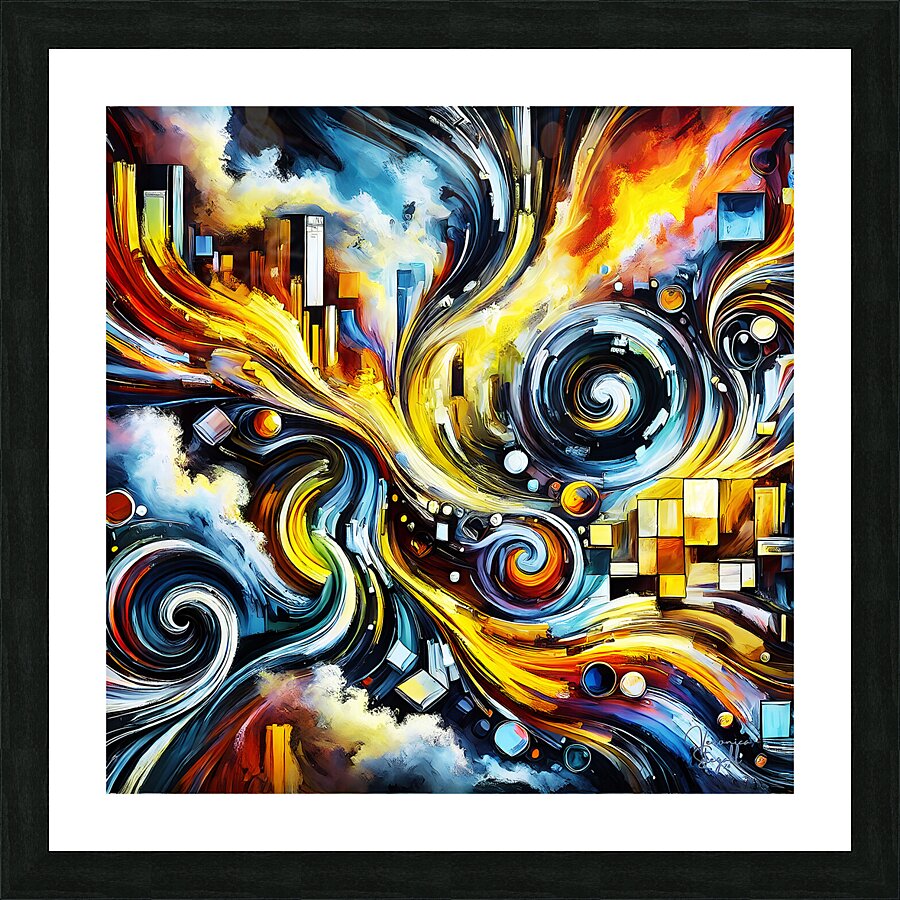 Fluid Dreams Picture Frame print