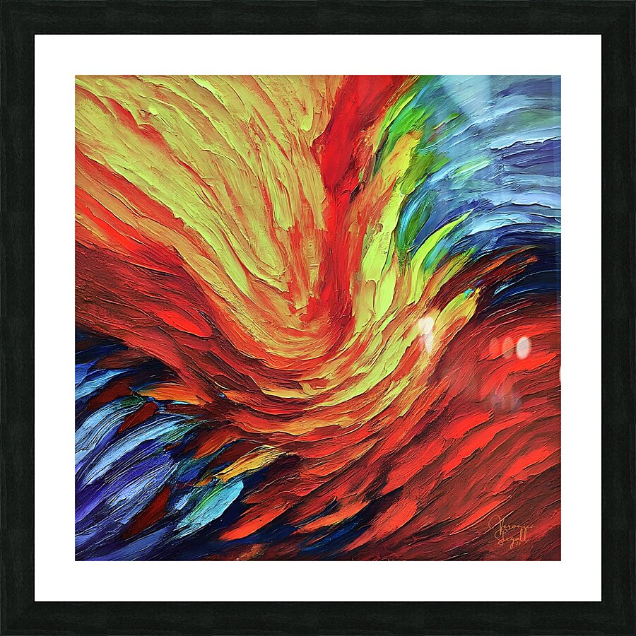 Fiery Soul Picture Frame print