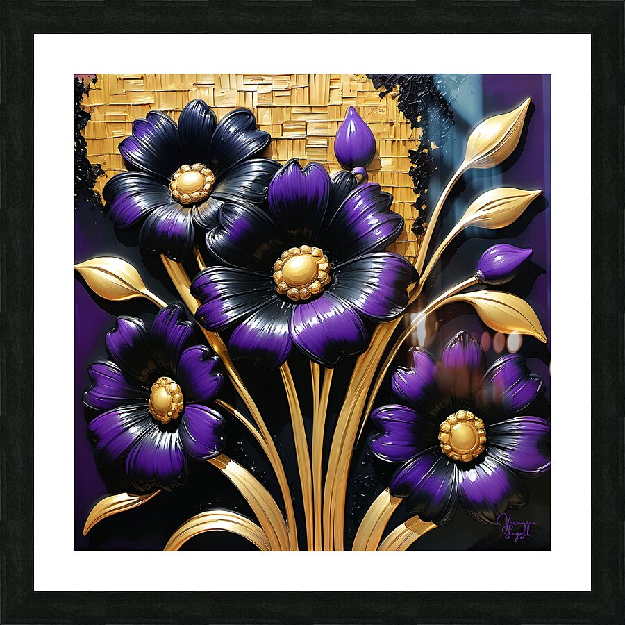 Midnight Magic Picture Frame print