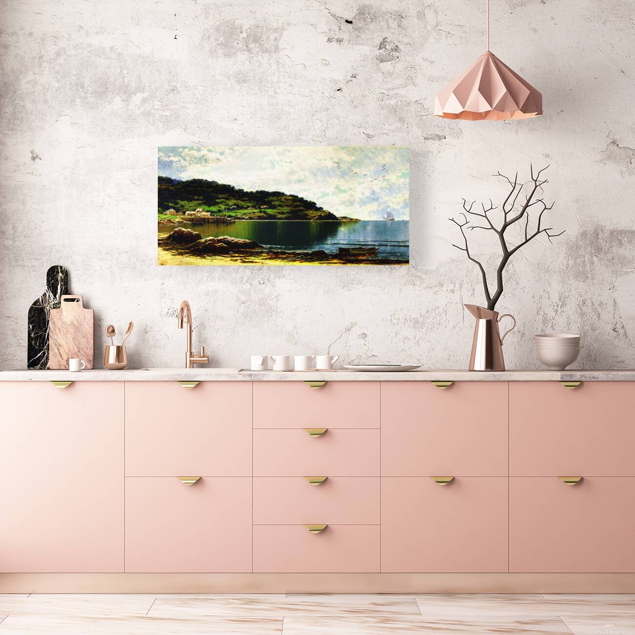 Coastal Serenity Reproduction
