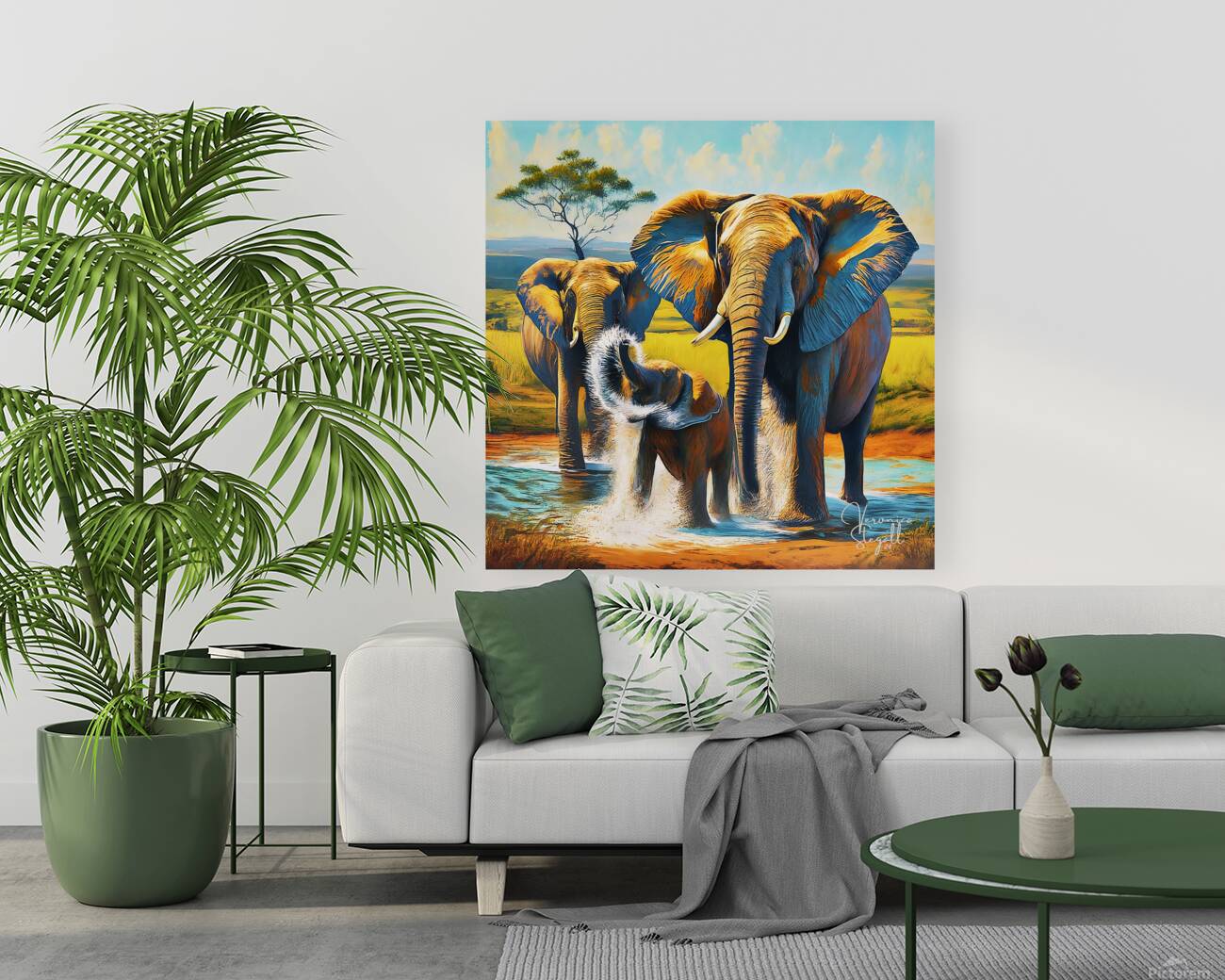 African Serenade Reproduction