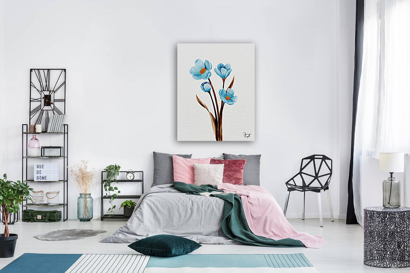 Tranquil Blossoms Reproduction