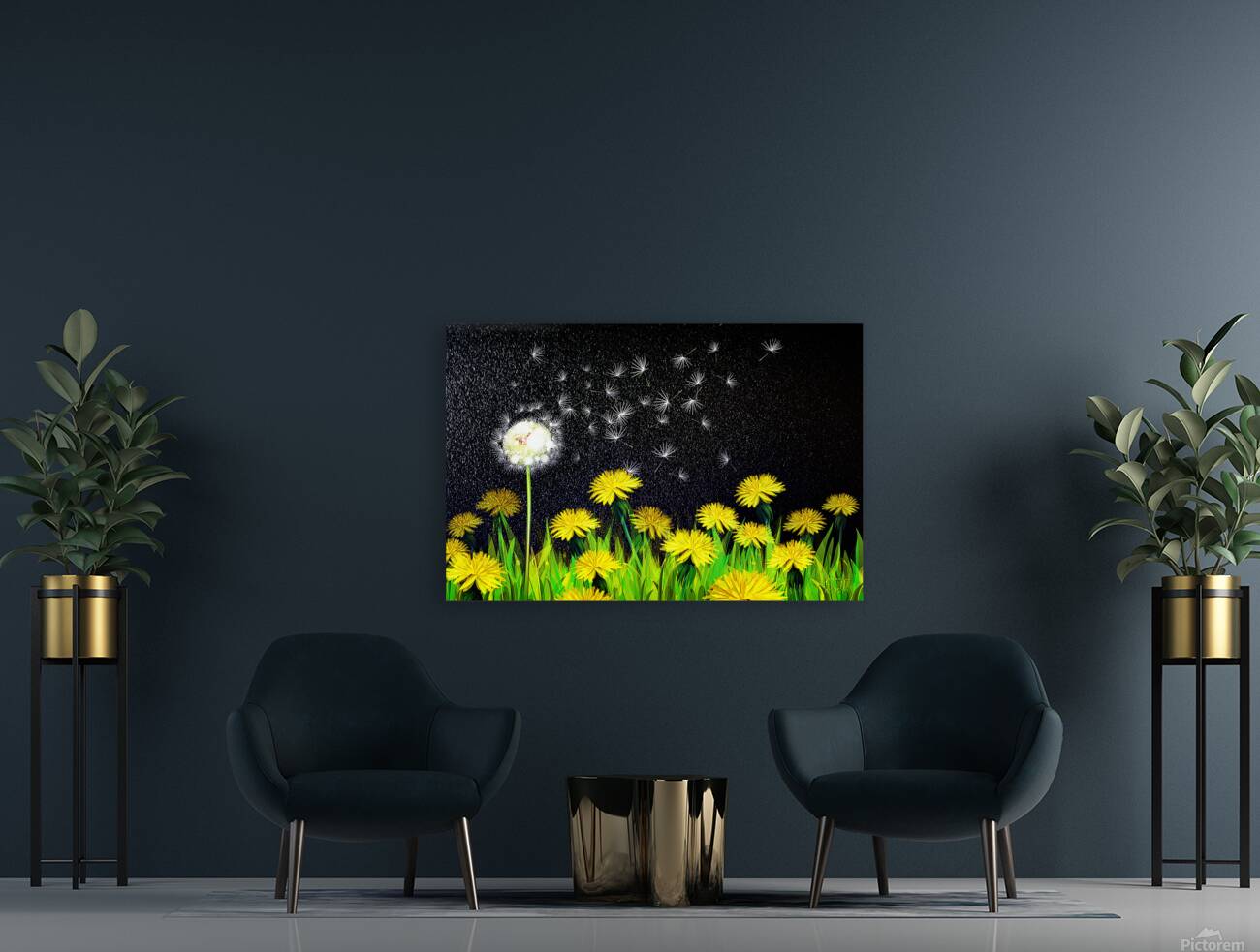 Dandelion Dreams Reproduction