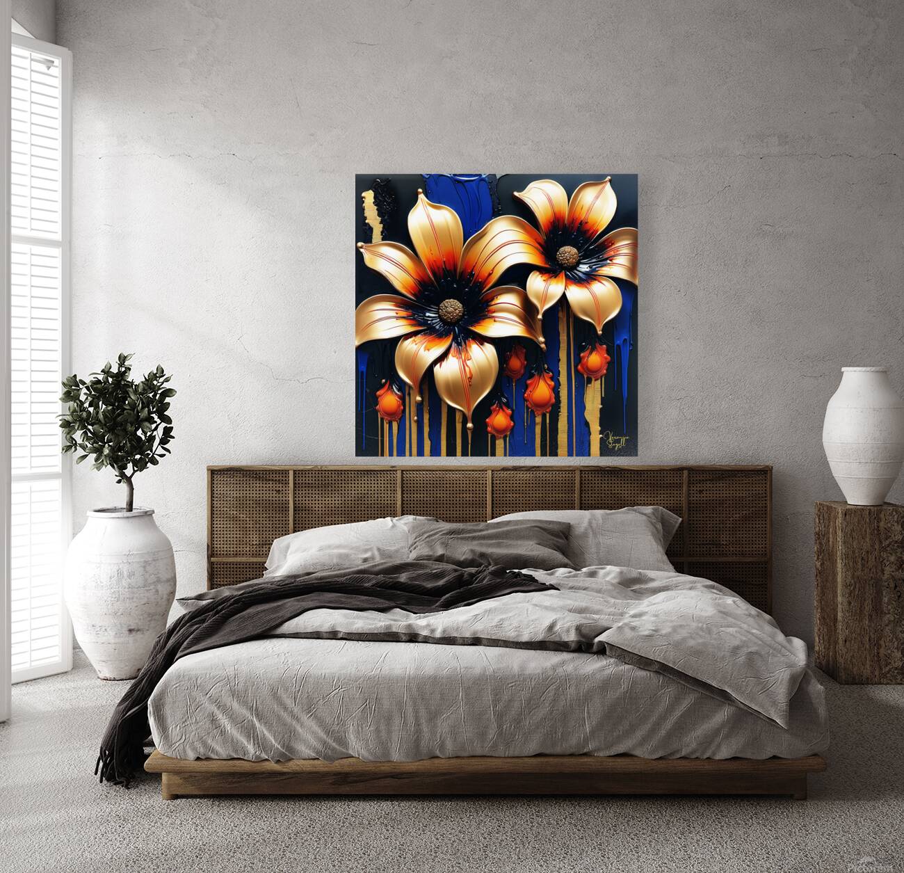 Golden Hour Bloom Reproduction