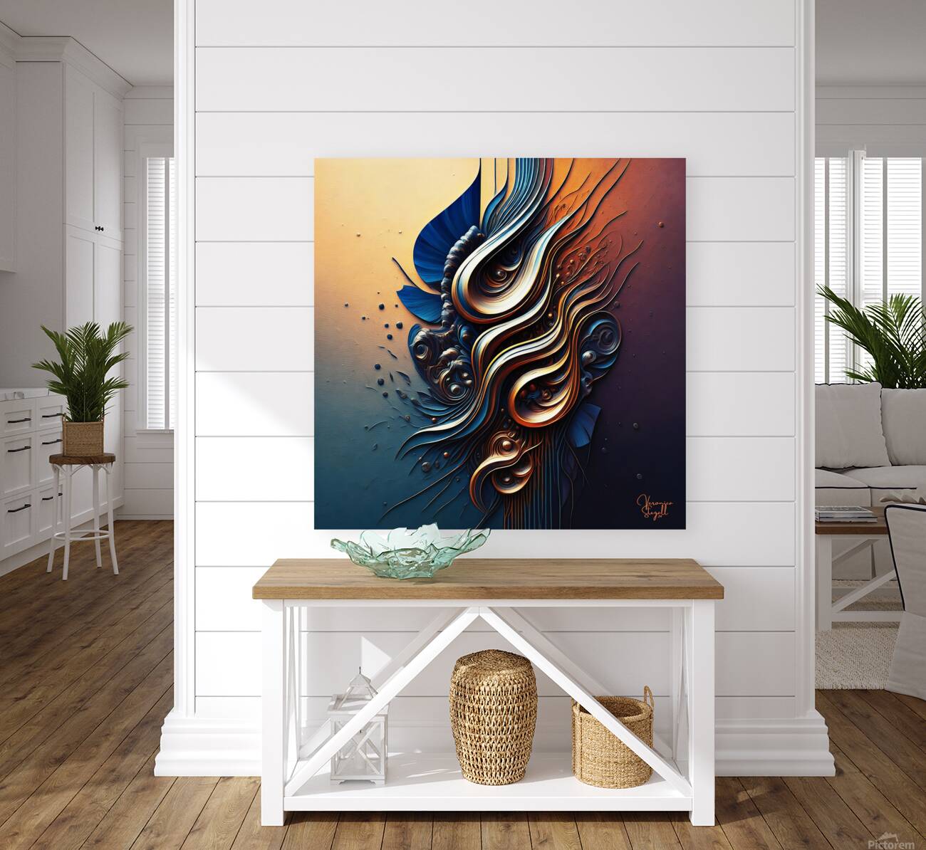 Metallic Dreamscape Reproduction
