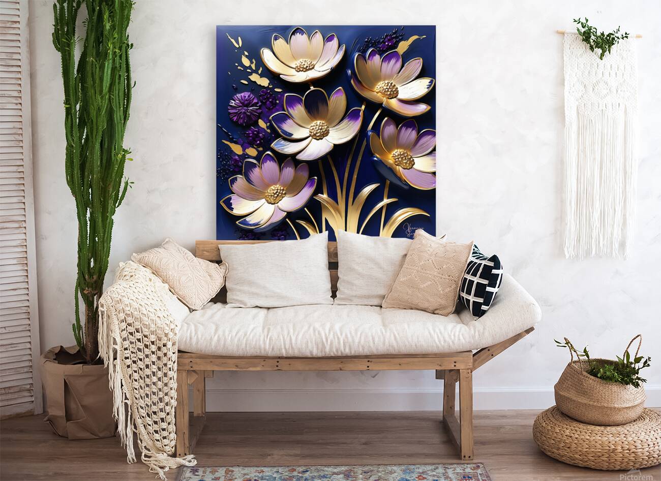 Royal Bloom Reproduction