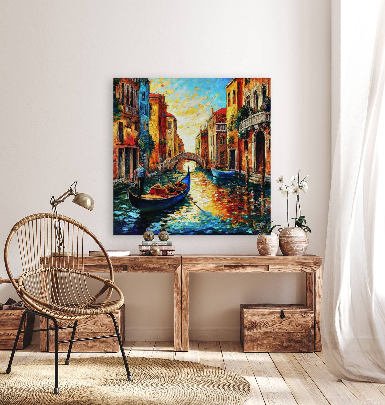 Venetian Sunset Reproduction