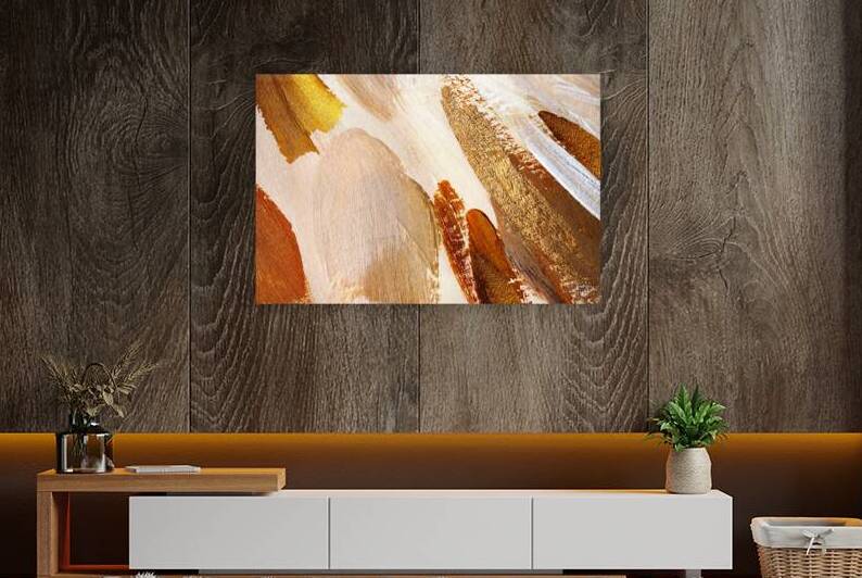 Metallic Abstract by Veronica Stegall