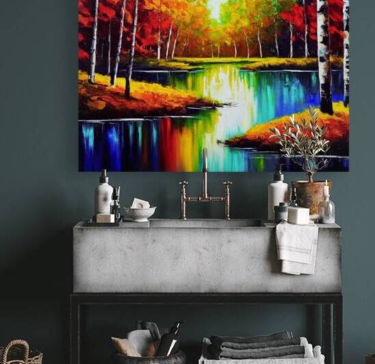 Autumns Reflection by Veronica Stegall