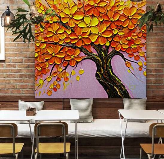 Golden Blossoms by Veronica Stegall