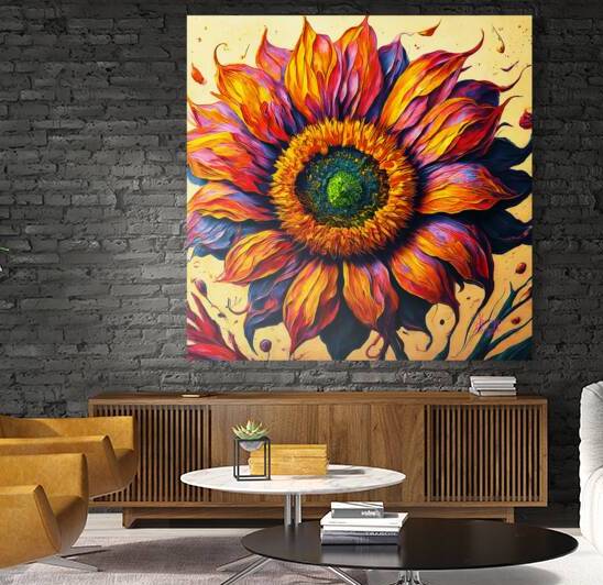Sunflower Symphony by Veronica Stegall