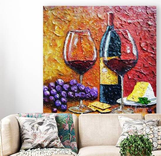 Red Wine Rhapsody by Veronica Stegall