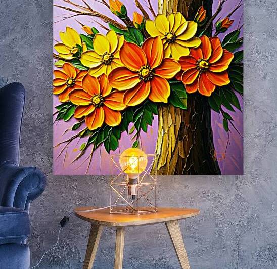 Vibrant Blooms by Veronica Stegall