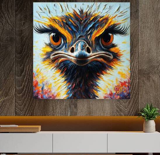 Emu Enigma by Veronica Stegall