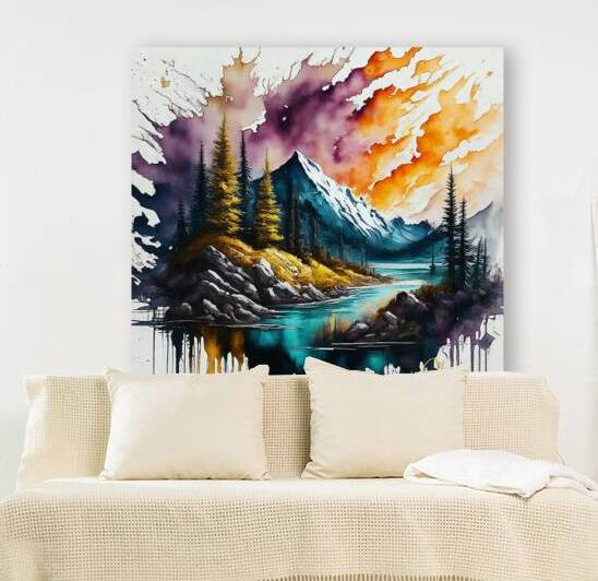 Serene Mountain Escape by Veronica Stegall