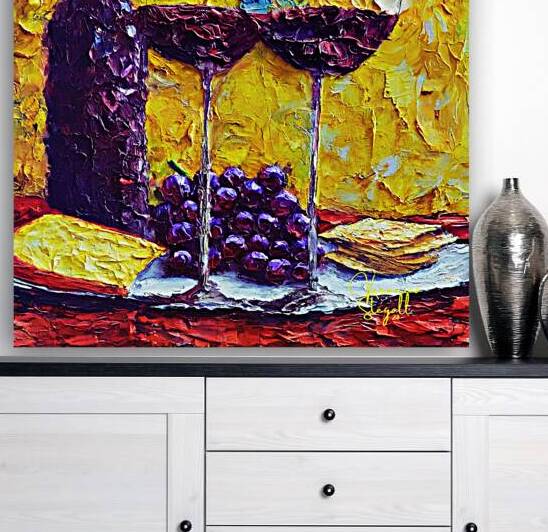 Wine Lovers Delight by Veronica Stegall
