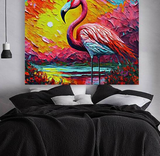 Flamingo Fire by Veronica Stegall