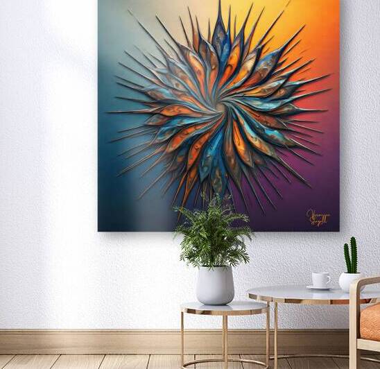 Cosmic Bloom  by Veronica Stegall