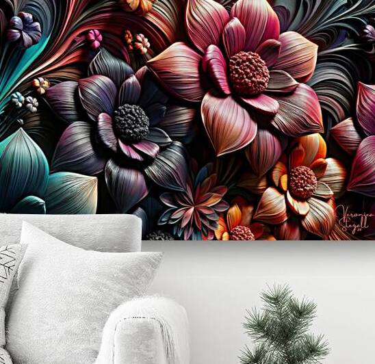Floral Tapestry by Veronica Stegall