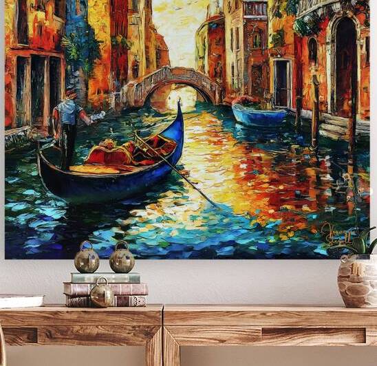 Venetian Sunset by Veronica Stegall