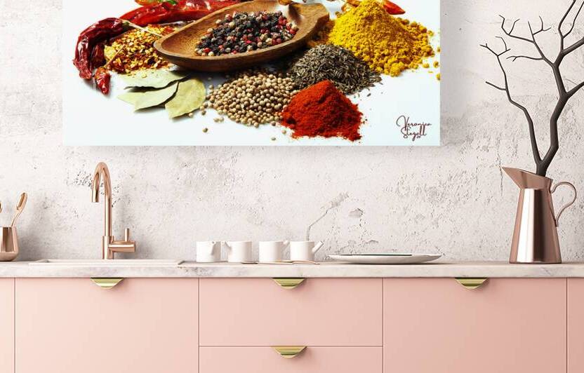 Spice Fiesta - Ignite Your Culinary Space with Vibrant Energy by Veronica Stegall