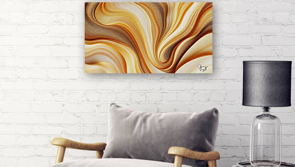Golden Reverie – Transform Your Space with Timeless Elegance  by Veronica Stegall