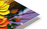 Vibrant Blooms HD Metal print