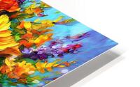 Vibrant Bouquet Impression metal HD