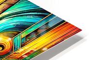Chromatic Odyssey HD Metal print