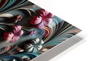 Floral Tapestry HD Metal print
