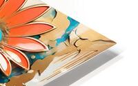 Oceanic Bloom HD Metal print