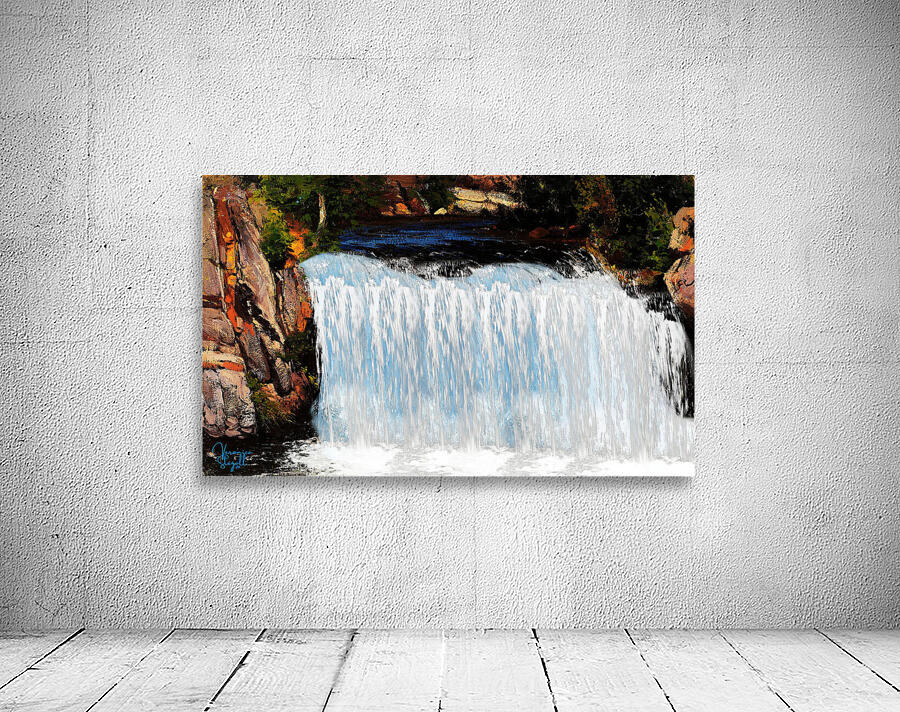 Cascading Waters Wall Preview